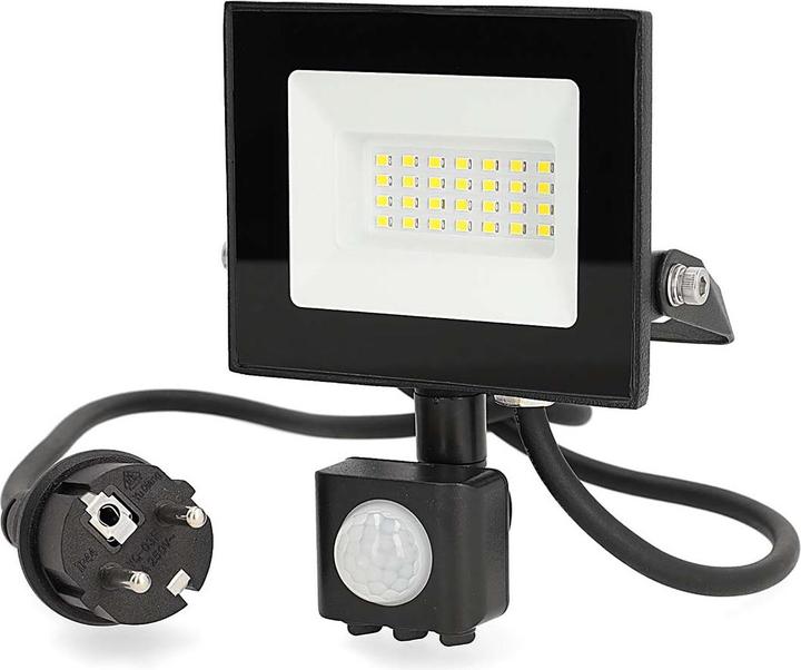Produktbild Nedis LED-Flutlicht - 4000 K - Nennlichtstrom: 1620 lm - 20 kWh - IP44-1.00 m - Energieklasse: F - 2 (1620 lm, IP65)