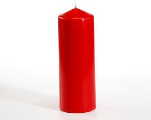 Immagine prodotto Papstar Candela a colonna, diametro: 60 mm, altezza rossa: 165 mm, tempo di combustione: circa 44 ore (1 pz.)