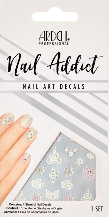 Image du produit Ardell Nail Addict - Autocollants Nail Art Lace & Gems (Décoration des ongles)