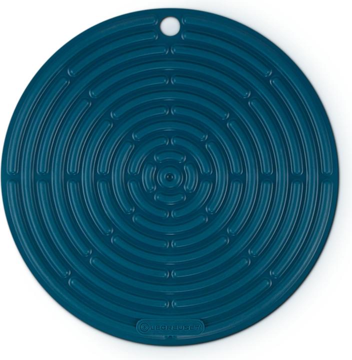 Le Creuset 93000230642200 TOPFLAPS ROUND CLASSIC deep blue-green (Silicone)