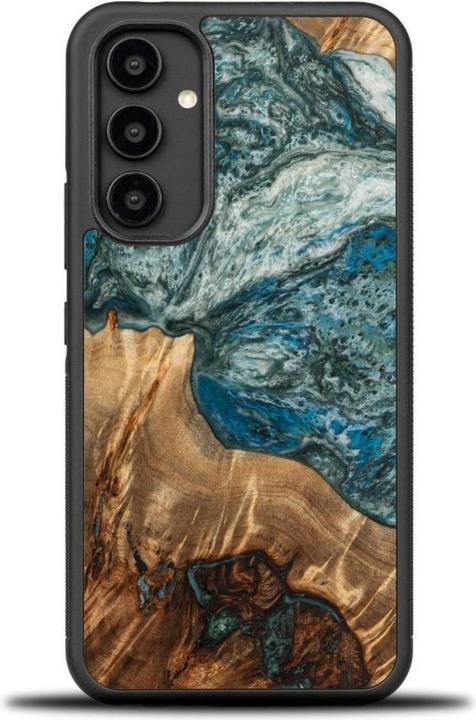 Image du produit Bewood Coque bois et résine pour Samsung Galaxy A54 5G Unique Planet Earth - bleu-vert (Samsung Galaxy A54 5G)