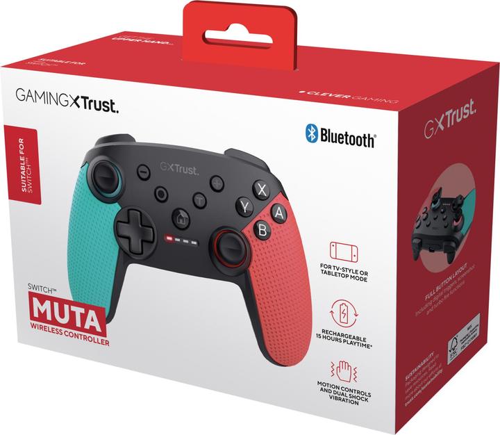 Actual product image Trust GXT1246B MUTA BT CTRL (Switch, Switch Lite)