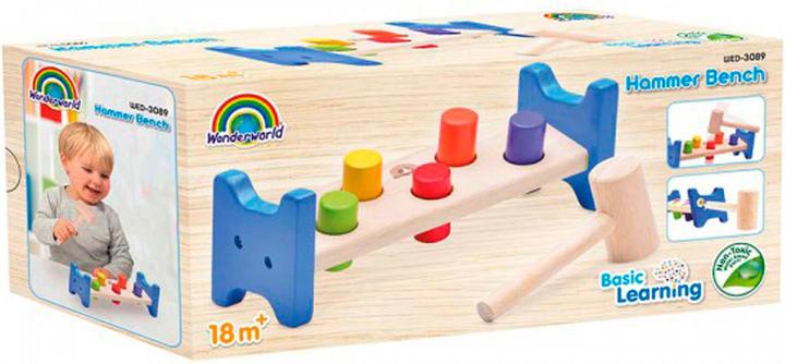 Actual product image Wonderworld Hammer Bench Blue
