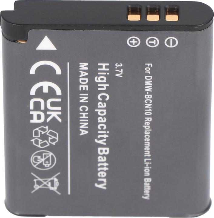 Actual product image AccuCell DMW-BCN10, DMW-BCN10E, DMW-BCN10PP (Rechargeable battery)