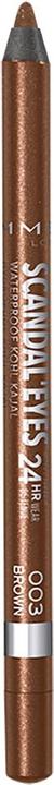 Actual product image Rimmel London Scandal Eyes Kajal (003 Brown)
