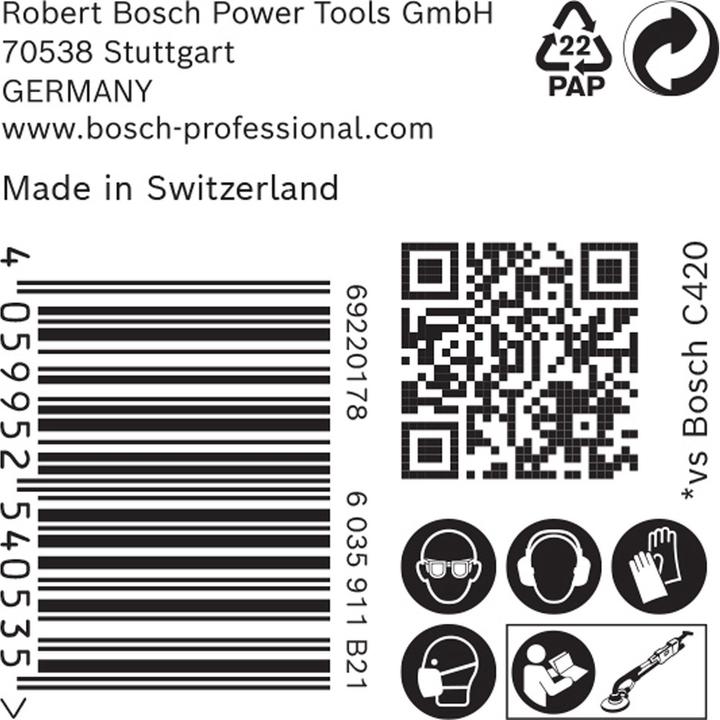 Immagine prodotto Bosch Professional Zubehör Expert M480 (400)