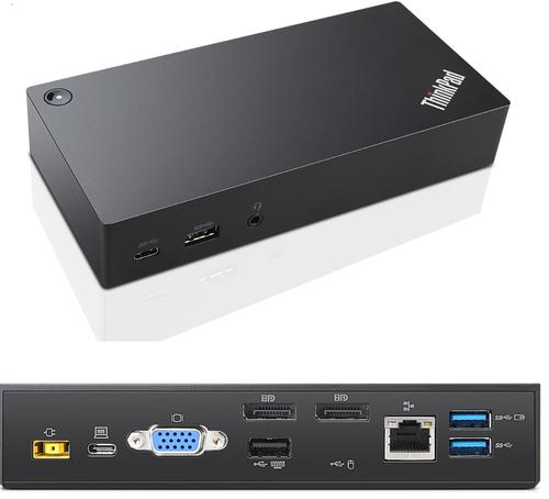 Actual product image Lenovo ThinkPad USB C-Dock (USB-C, 12 Ports)