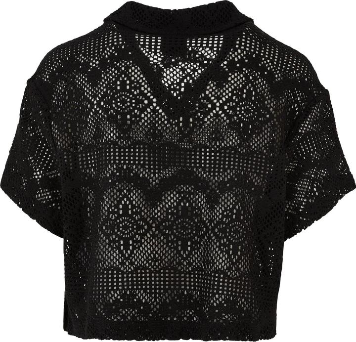 Produktbild Urban Classics Ladies Crochet Lace Resort Shirt (4XL)