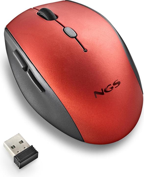 Image du produit NGS Souris Sans Fil Bee (Rouge) (Sans fil)