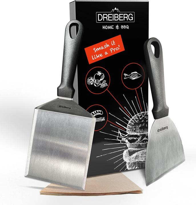 Image du produit Dreiberg Set de spatules pour gril
