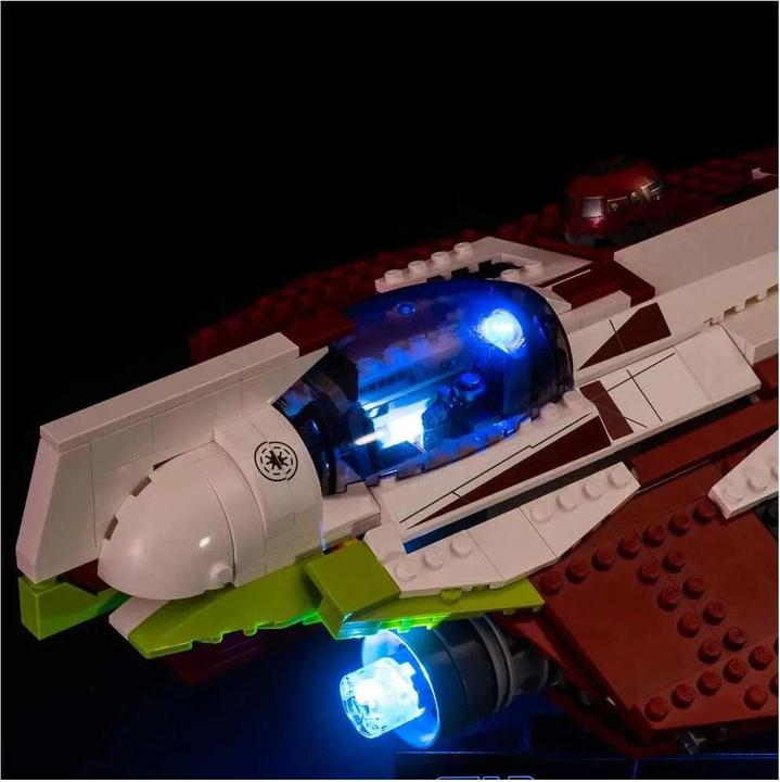 Produktbild Light my bricks LED Licht Set für LEGO® 10215 Star Wars - Obi-Wan Kenobis Jedi Starfighter