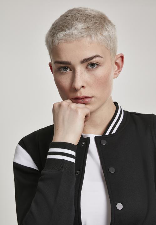Immagine prodotto Urban Classics Giacca di felpa College Inset da donna (XXL)