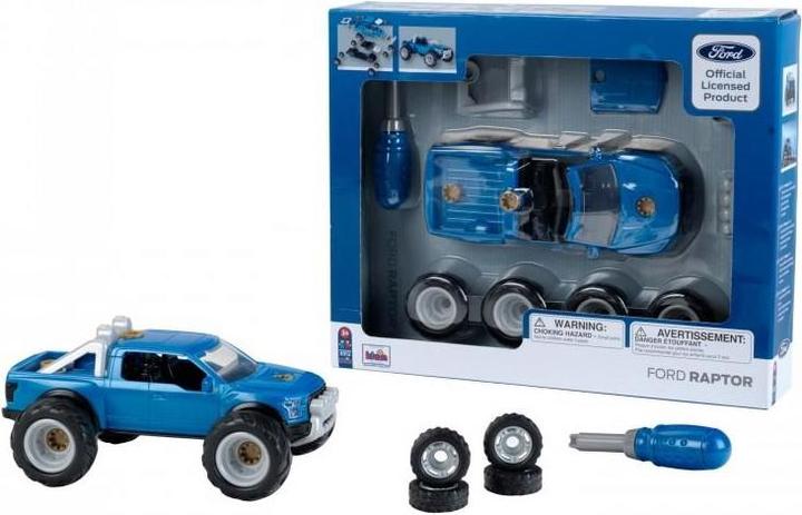 Image du produit Theo Klein 3312 2017 Ford F-150 Raptor - Set de construction 3 in 1 I Set de construction pour au moins 4 modè