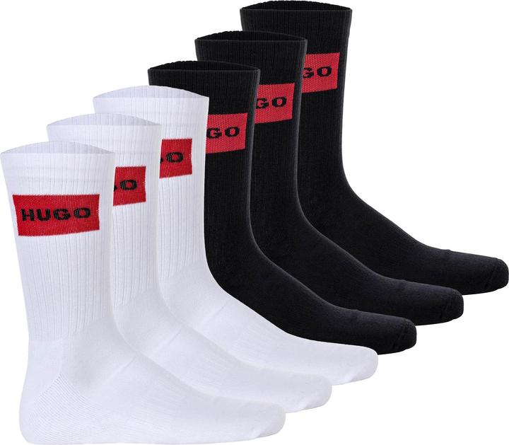 HUGO 6p Qs Rib Label Cc