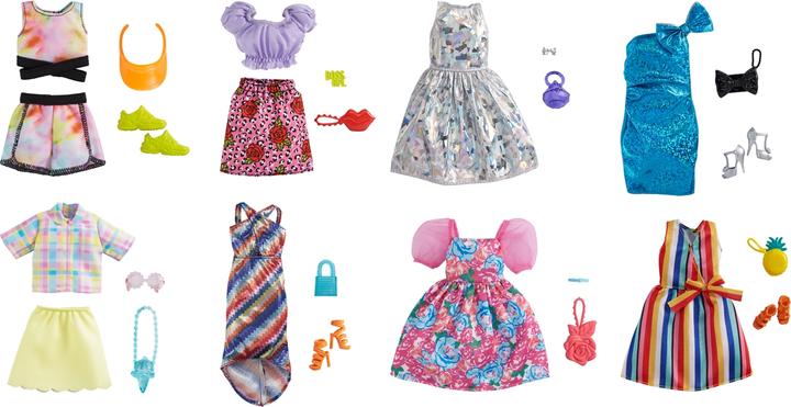 Actual product image Barbie Fashions Outfits ass.