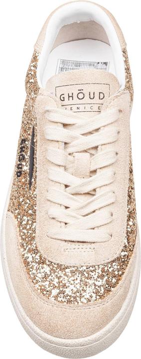 Produktbild Ghoud lido suede and glitter sneakers color sand/gold (42)