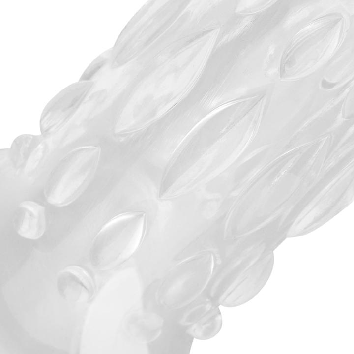 Produktbild Easytoys Gerippte offene PenisHülle Transparent
