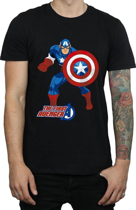 Immagine prodotto Maglietta Uomo Captain America Il Primo Vendicatore (S)