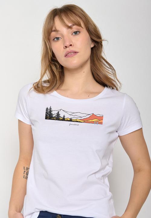 Produktbild Greenbomb Women's Nature Hike Mountains Loves T-Shirt (M)