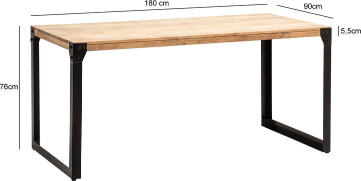 Actual product image Wohnling 180x90x76 (180 x 90 x 76 cm)