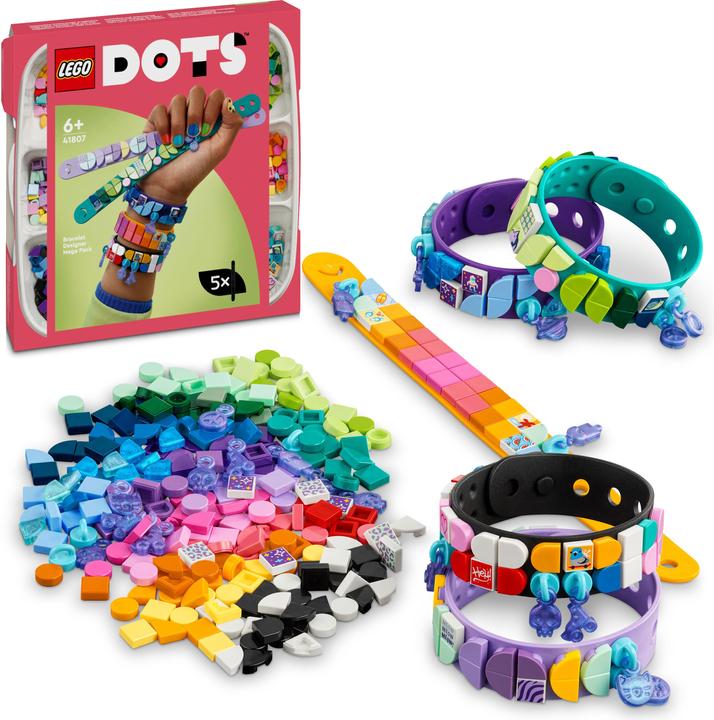 Actual product image LEGO Bracelet Design Creative Set (41807, LEGO Dots)
