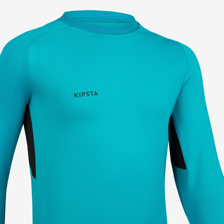 Immagine prodotto Kipsta Maglia da portiere di calcio per bambini - F100 turchese (8, 9, 10)
