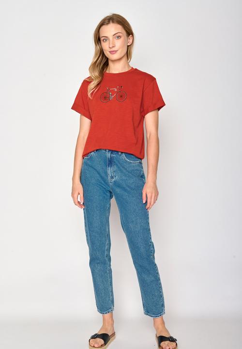 Produktbild Greenbomb Women's Bike Italy Stop T-Shirt (S)