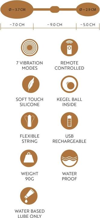Image du produit GoGasm Vibration des boules du cul et de la chatte