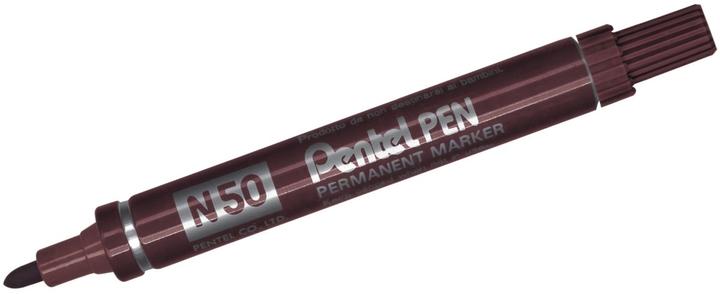 Produktbild Pentel Permanent Marker N50, braun, Rundspitze (Braun, 2 mm, 1 x)