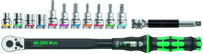 Produktbild Wera Drehmomentschlüssel Sortiment Click-Torque C 3 Set 1 (1/2", 40 Nm, 200 Nm)