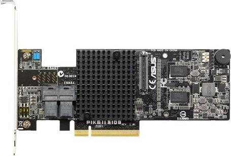 Image du produit ASUS PIKE II 3108-8i-16PD 8-port interne SAS 12G H/W RAID kit RAID 0 1,10 5 6 50 60 single pack