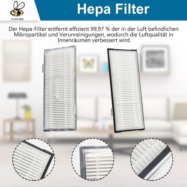 Image du produit Flickbee Kit de pièces de rechange pour Roborock S8, S8+ / plus, S8 Pro Ultra - Noir