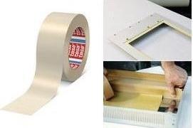 Produktbild tesa 4317 Papier Abdeckband Gummi, Stärke 0.14mm, 50mm x 50m (50 mm)