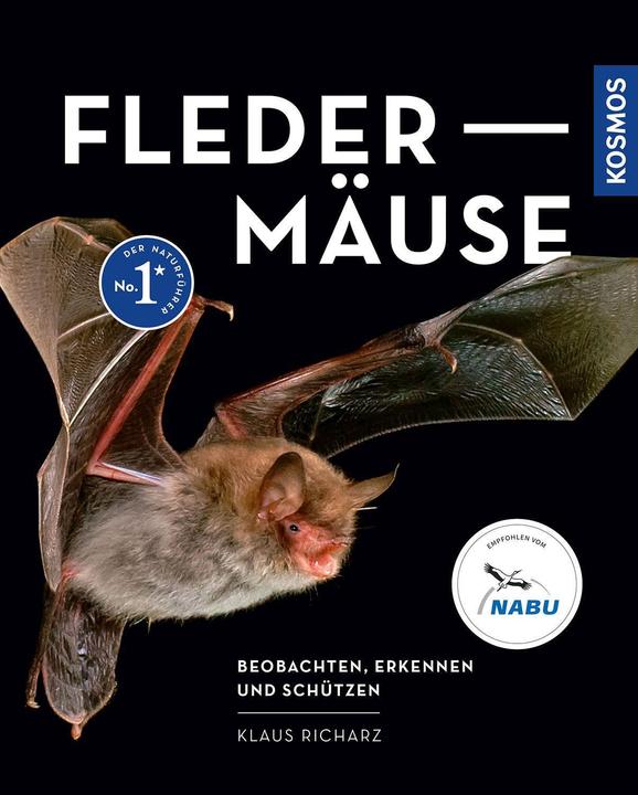 Actual product image Kosmos Fledermäuse (German, Klaus Richarz, 2023)