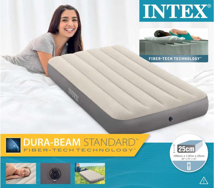 Immagine prodotto Intex Deluxe Single-High Airbed (100 x 190 cm)