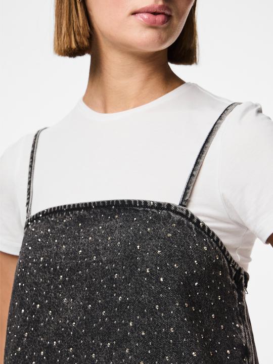 Produktbild Pieces PCNOEL STRASS Jeanskleid (L)