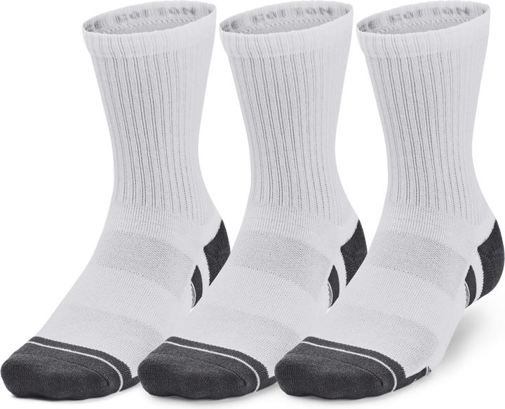 Produktbild Christina Aguilera Under Armour Performance Cotton Mid-Crew Socks White (3x) (36, 42)