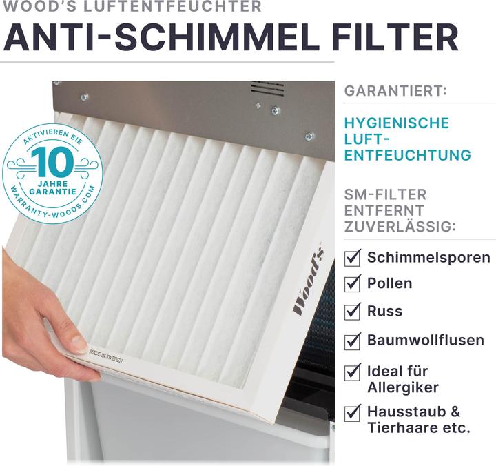Immagine prodotto Wood's LD-48 PRO+ (180 m², 43 l/24h)