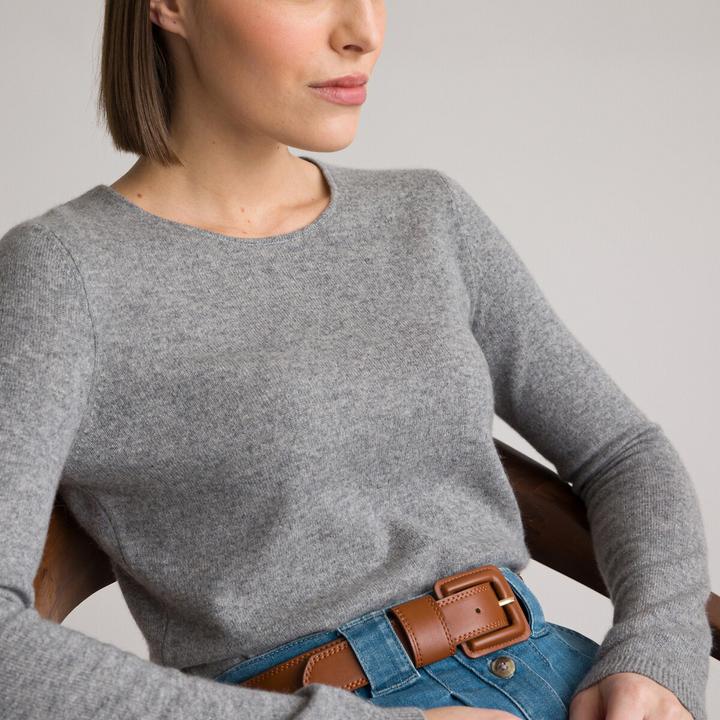 Image du produit Anne Weyburn Pull ras du cou en pur cachemire (44, 46)