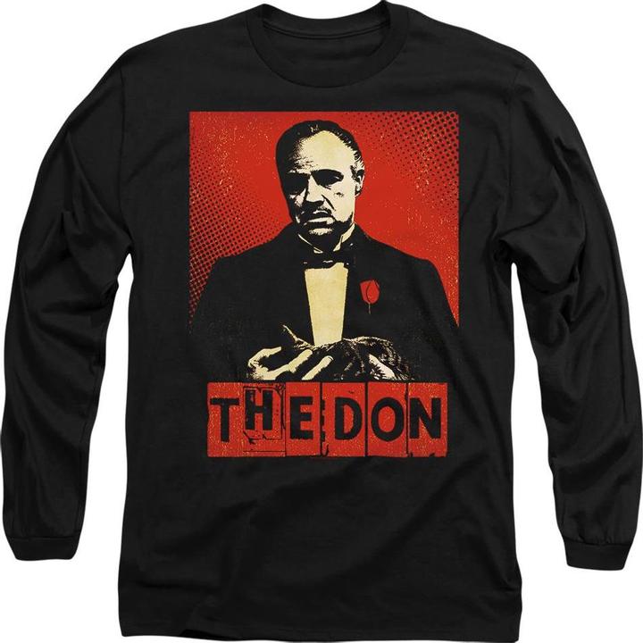 Actual product image The Godfather Unisex Adult Don Vito Corleone Pop Art T-Shirt (XL)