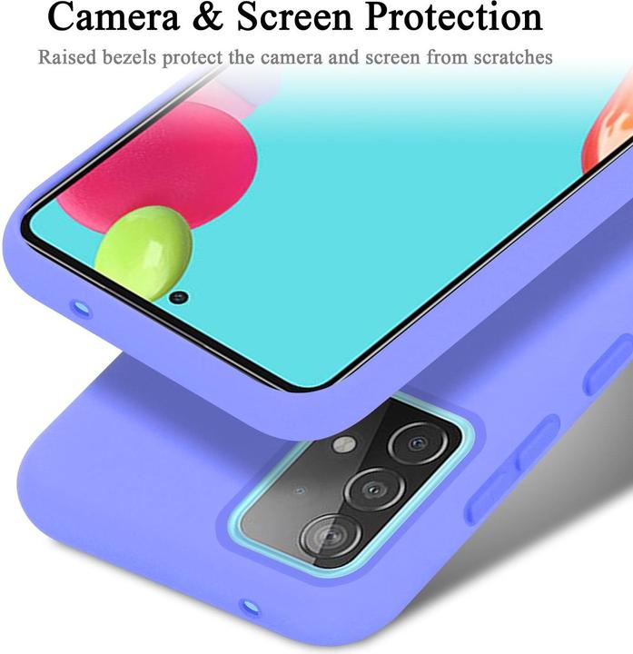 Actual product image Cadorabo TPU Liquid Silicone Case Cover (Samsung Galaxy A52 5G)