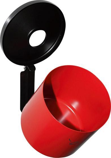 Immagine prodotto TKG Posacenere da parete Rondo Senior rosso