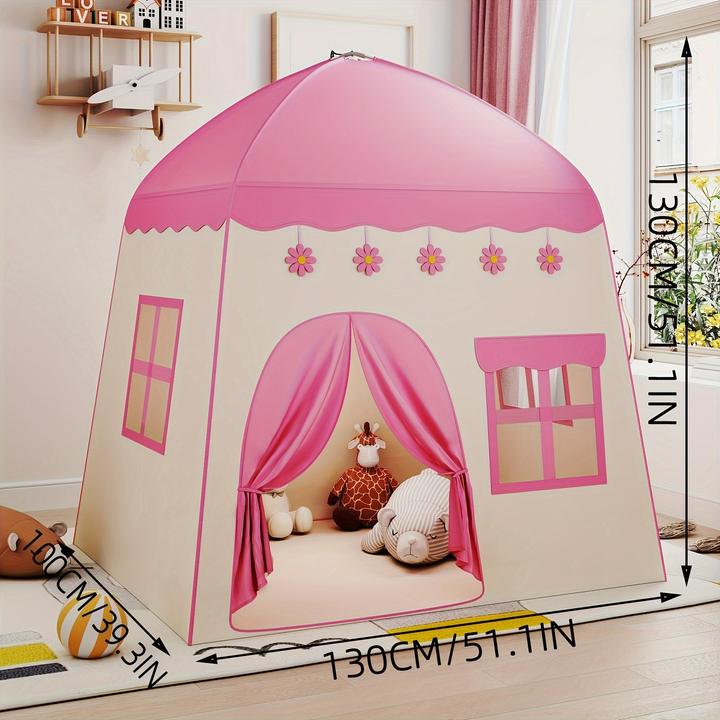 Actual product image Activity Board Children's play tent, indoor playhouse, children's house, fantasy house, small castle, large