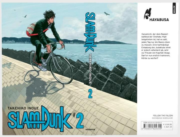 Actual product image Slam Dunk 2 (German, Martin Gericke, Takehiko Inoue, 2024)
