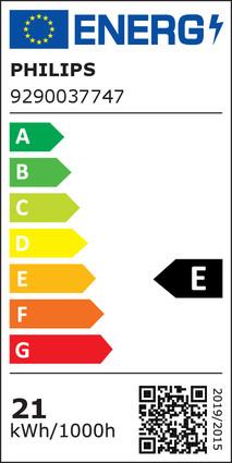 Label énergétique Philips Tube à LED T5 (G5, 20.50 W, 2800 lm, 1 x, E)