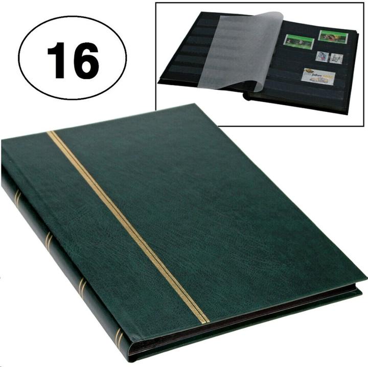 Safe quaderno verde A5 con 16 pagine nere