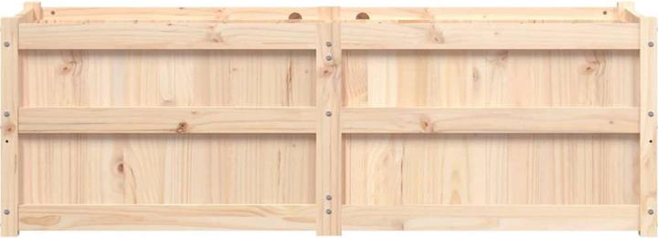 Actual product image VidaXL Pflanzkübel 150x50x50 cm Massivholz Kiefer,Material