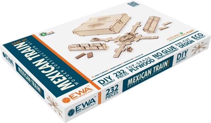 Produktbild Eco Wood Art Mexican Train Domino