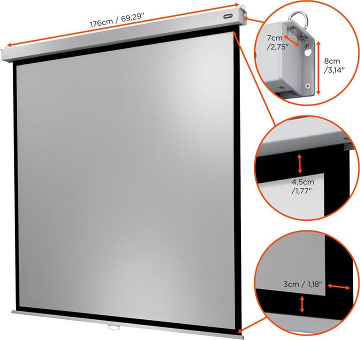 Actual product image Celexon Professional Plus (84", 1:1)