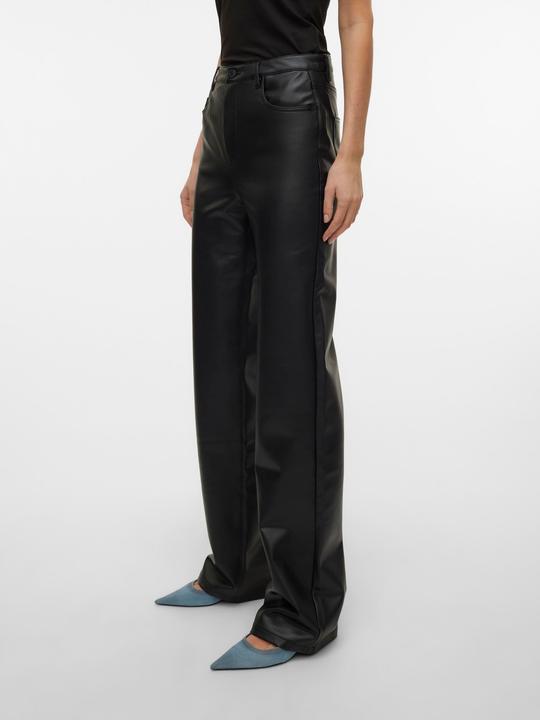 Produktbild Vero Moda VMTESSA Hohe Taille Hose Hose in Lederoptik (29)